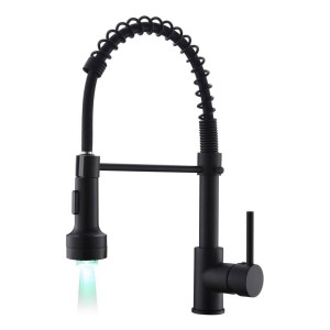 Monocomando Cocina Chef Mesada Rimontti Negro 51920 B.oli