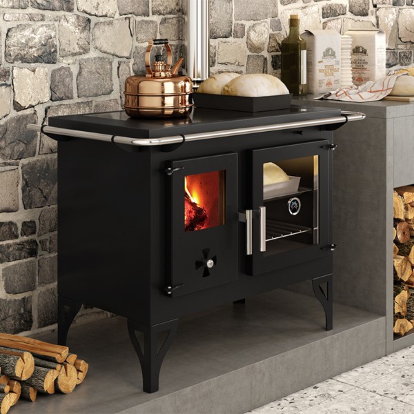 Cocina A Leña Doble Combustión F700 + Kit Techo - Metavila - Imagen 4