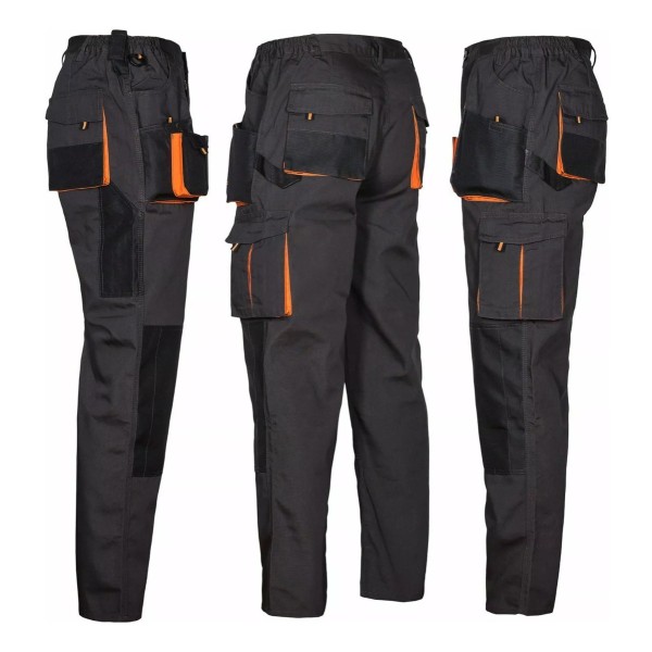 Pantalón De Trabajo Cargo Industrial Reforzado Con Bolsillos - Imagen 2