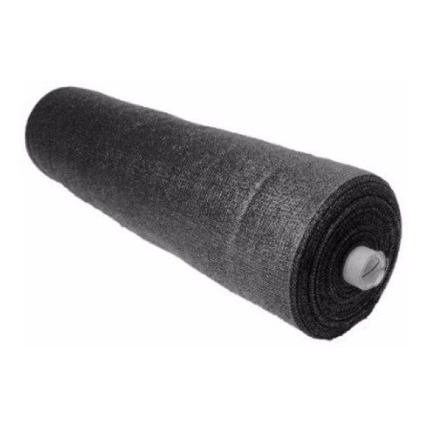 Malla Tela Sombra Sombrite Negra 4 De Ancho 80 % Protege - Imagen 2