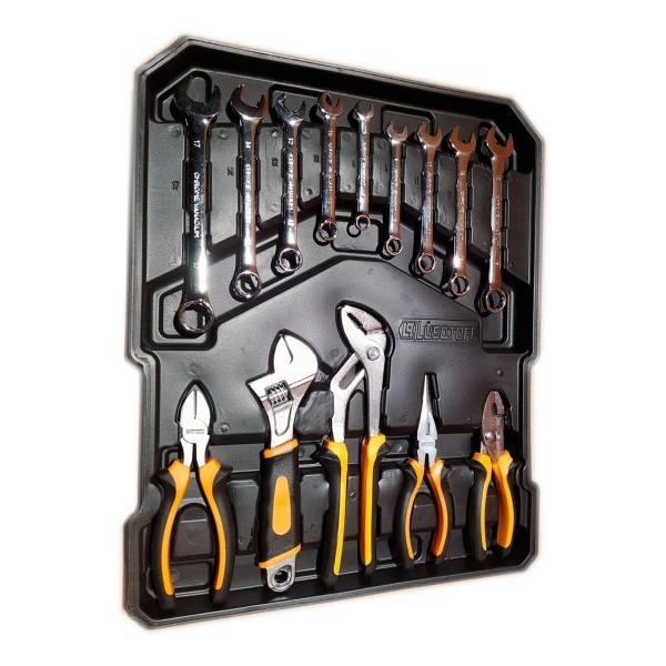 Valija Caja Herramientas Accesorios Lusqtoff Reforzado - Imagen 3