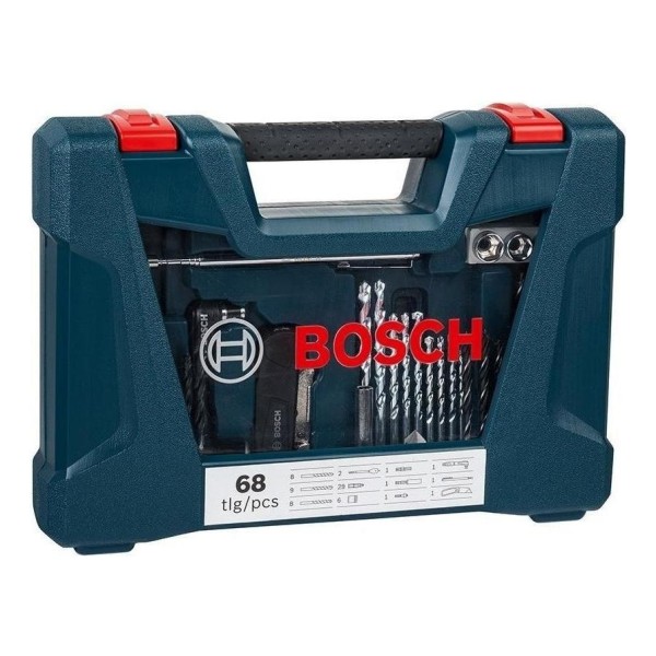 Set Kit Maletin Bosch V-line 68 Piezas Puntas Mechas - Imagen 2