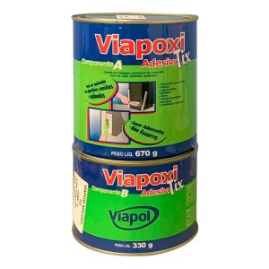 Viapoxi Adhesivo Epoxico 31 Tix Anclaje Químico 1kg Viapol
