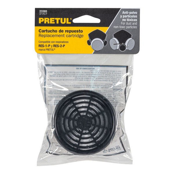 Máscara Facial De Protección Mas Filtro Anti Polvo Pretul - Imagen 5