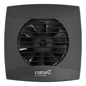 Extractor Cata U-comfort Negro Uc10 Silencioso 10cm Español