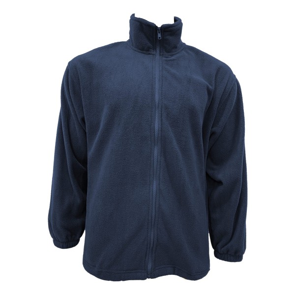 Campera Polar Unisex De Trabajo Azul