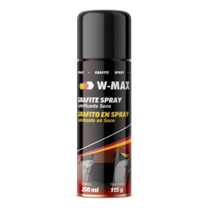 Grafito En Spray W-max Lubricante Seco 200ml