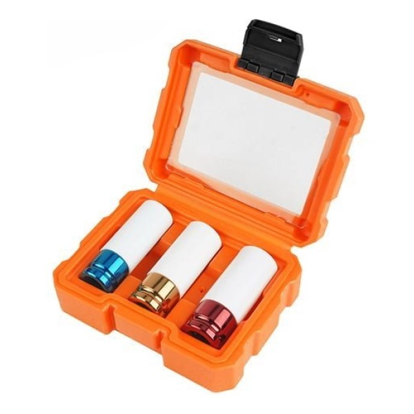Dados Impacto Juego Naranja 17 , 19 , 21mm Wokin Industrial - Imagen 2