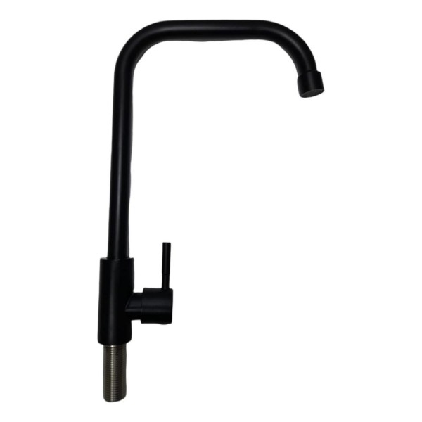 Canilla Grifo Unitario Mesada Inox Negro Mate Rimontti - Imagen 2