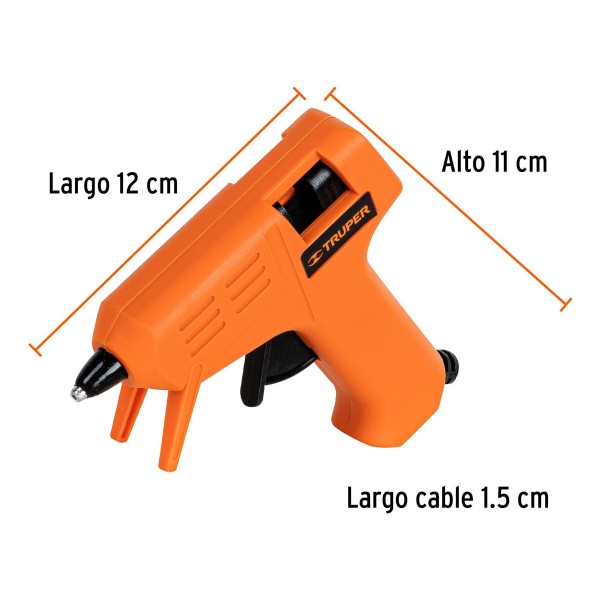 Pistola Silicona Caliente 15w Truper 8mm - Imagen 3