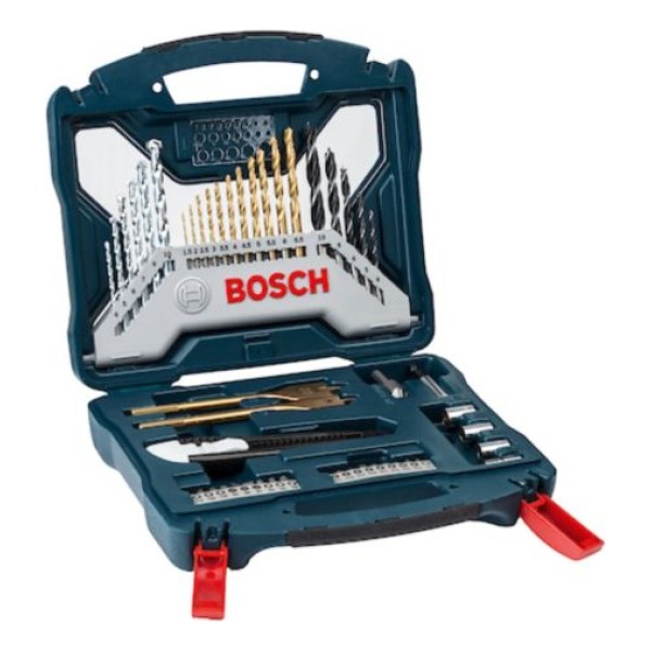 Set Bosch 50 Piezas Atornillar Y Taladrar Puntas Mechas