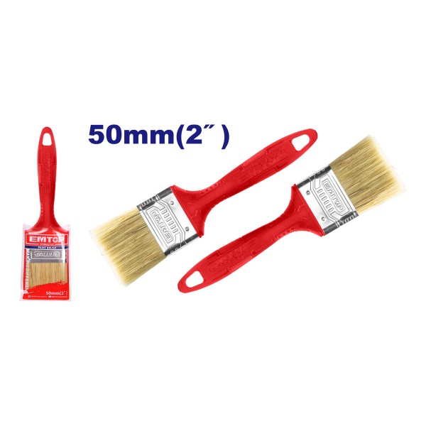 Pincel Economico 50mm Mango Plastico Emtop - Imagen 2