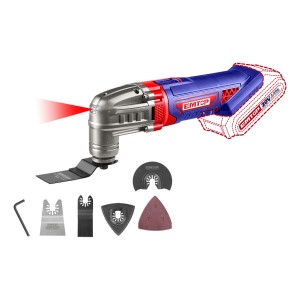Herramienta Multifuncion A Bateria 20v Emtop Vel. Regulable