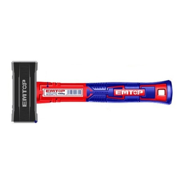 Maza Con Cabo De Fibra 1kg Emtop Profesional