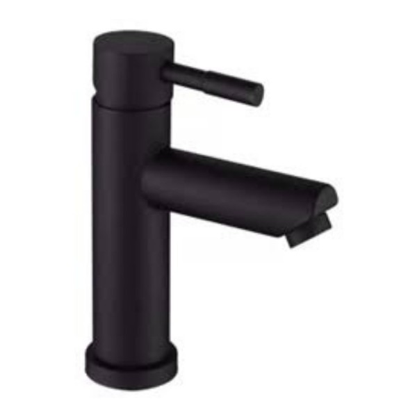 Monocomando Lavatorio Negro Mate 31cm Rimontti 5 Años Gtia - Imagen 2