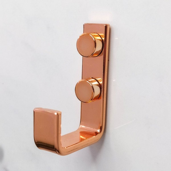 Colgador De Toallas De Pared Multiusos En Oro Rosa - Imagen 2