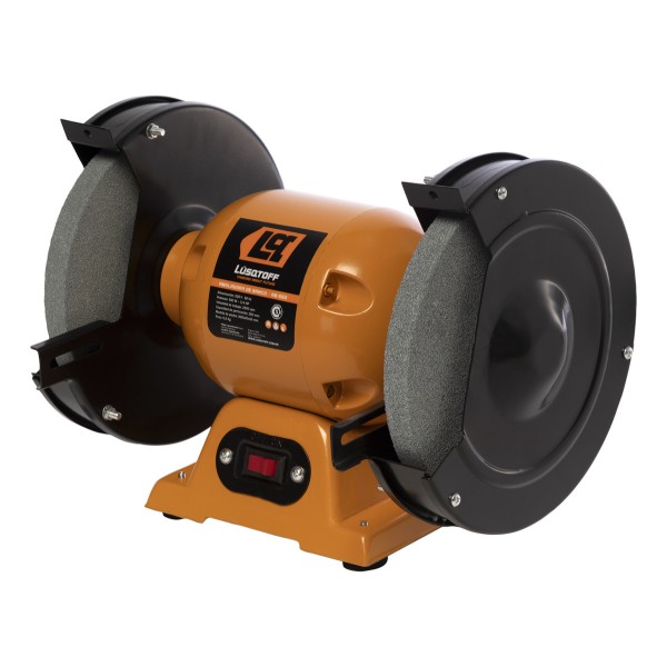 Amoladora De Banco 550w Lusqtoff Color Naranja - Imagen 3