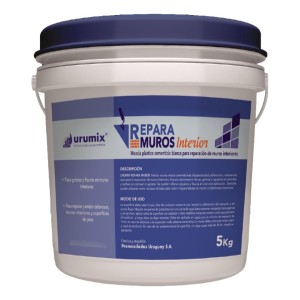 Mezcla Cementicia Repara Muros Interior Grieta Fisura Urumix