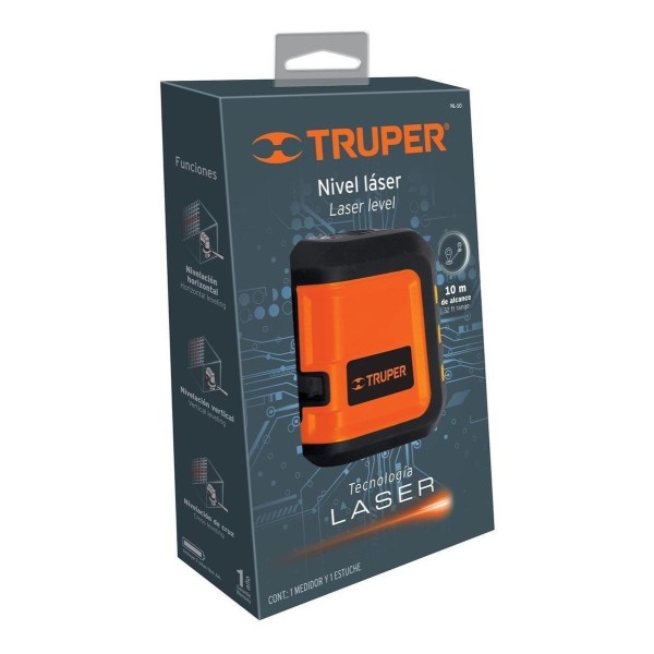 Nivel Laser Linea Roja 10mts Truper Nl-10 B.oli - Imagen 2