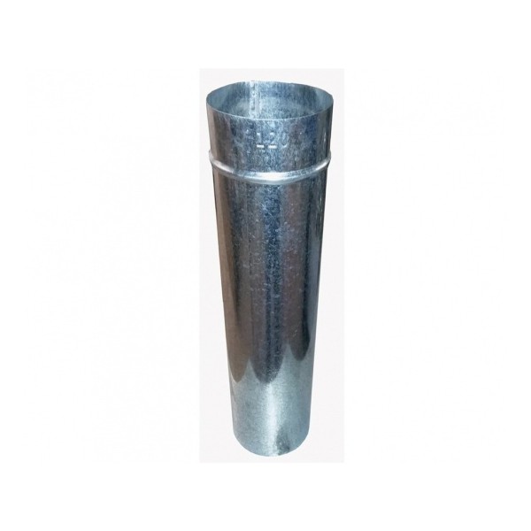 Caño Chapa Galvanizado 12 Cm X 1 Mt Estufa - Imagen 3
