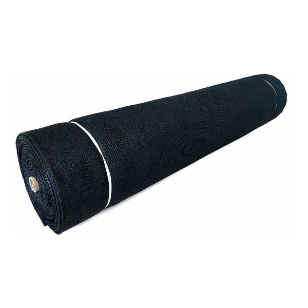 Malla Tela Sombra Sombrite Negra 4 De Ancho 80 % Protege