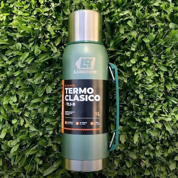 Termo 1 Litro Acero Inoxidable Lusqtoff Frio Y Calor - Imagen 10