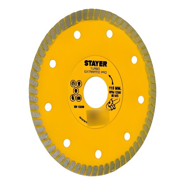 Disco Diamantado Cortar Materiales Ceramicos Stayer 115mm