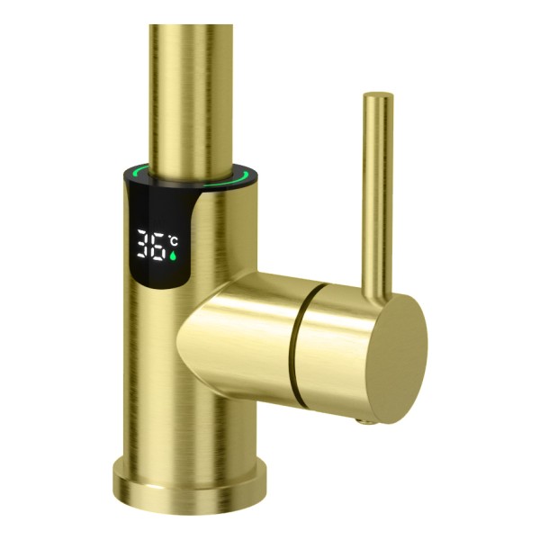 Monocomando Chef Dorado Digital Extensible Acero Inox 304 - Imagen 2