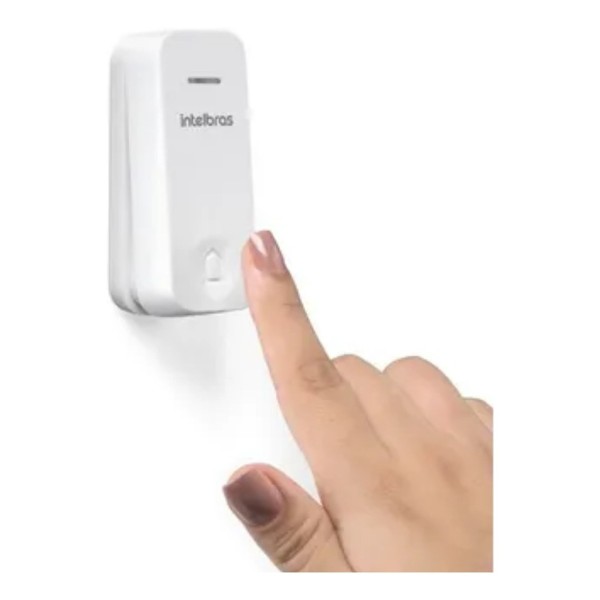 Timbre Inalámbrico Intelbras Cik 200 Blanco Sin Batería - Imagen 4