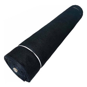 Malla Tela Sombra Negra 4.2 Mts De Ancho X 10 Metros 80%