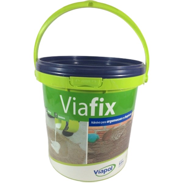 Viapol Viafix Chapisco 18 Lts Promotor De Adherencia - Imagen 3