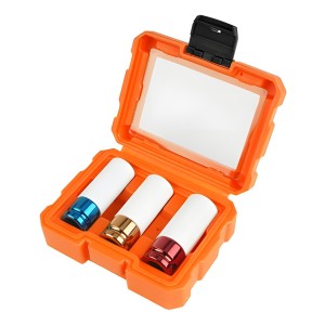 Dados Impacto Juego Naranja 17 , 19 , 21mm Wokin Industrial
