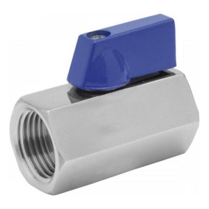 Llave De Paso Genebre Esférica Mini H-h 1/2 Pulgada