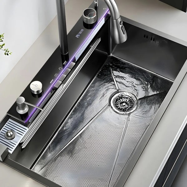 Pileta Digital Cocina Completa Acero Inox 304 Mas Accesorios - Imagen 6