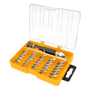 Juego Destornilladores Precisión 32 Piezas Tolsen Pro 20047