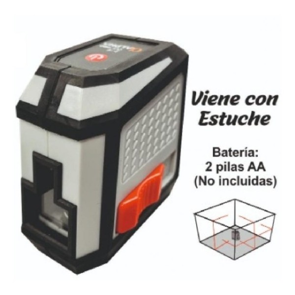 Nivel Laser Autonivelante Alpha 2 Lineas Roja - Imagen 2