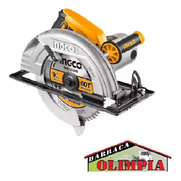 Sierra Circular Industrial De Mano Ingco Cs2358 Disco 9 1/4  220 - Imagen 2