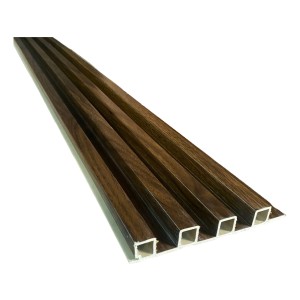 Panel Wpc Nogal Decorativo Revestimiento Pared Panel Pvc
