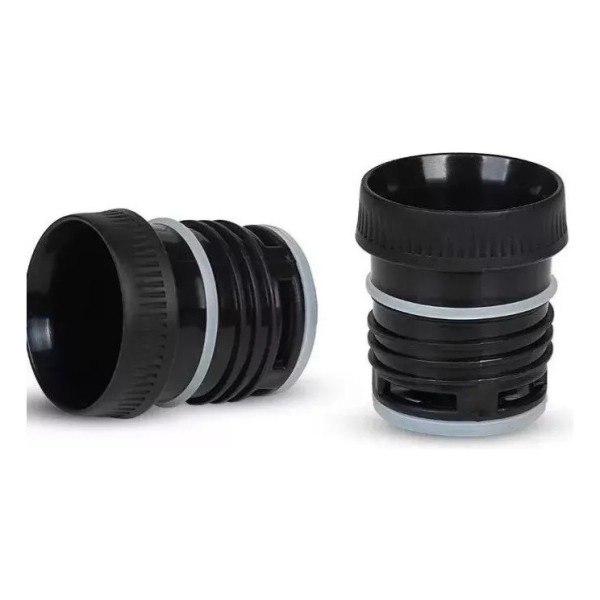 Termo Matero Acero Inox Lusqtoff Tl1-9b Tapón Cebador Blanco - Imagen 3