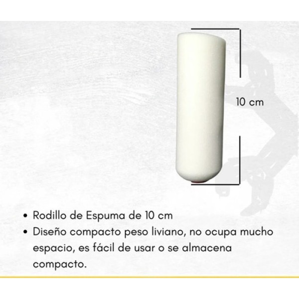 Kit Set Mini Rodillo 100mm 12 Pzs Emtop Ecbh121001 - Imagen 4