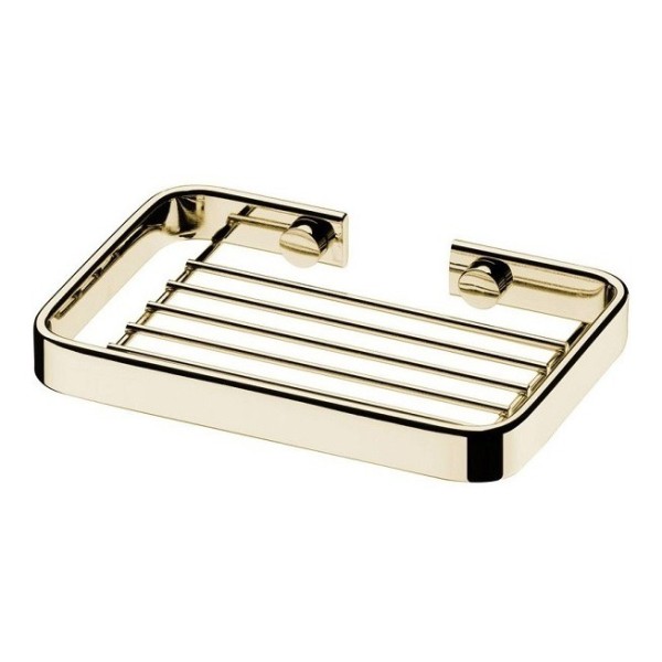Jabonera De Baño Dorada - Imagen 2