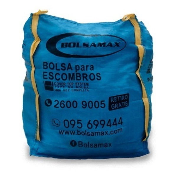 Bolsa Para Escombros 1 M3 Bolsamax - Retiro Sin Costo