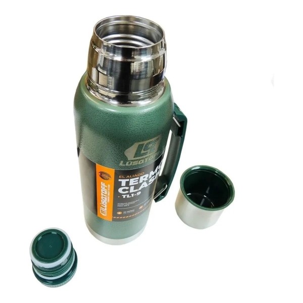 Termo 1 Litro Acero Inoxidable Lusqtoff Frio Y Calor - Imagen 6