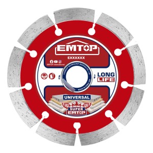 Disco Segmentado 4 1/2 10mm 115*22.2mm Emtop Eddc011152