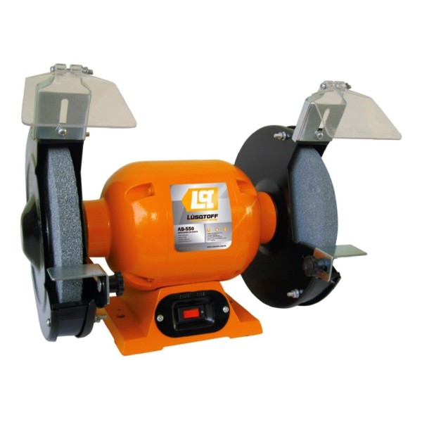 Amoladora De Banco 550w Lusqtoff Color Naranja - Imagen 7