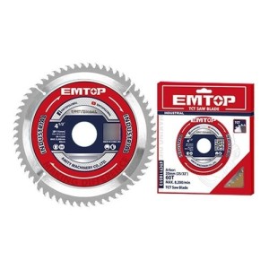 Disco Sierra Circular 7 Y 1/4 60 Dientes Emtop