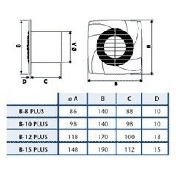 Extractor Para Baño B 12 Plus Español 2 Año De Garantía - Imagen 4