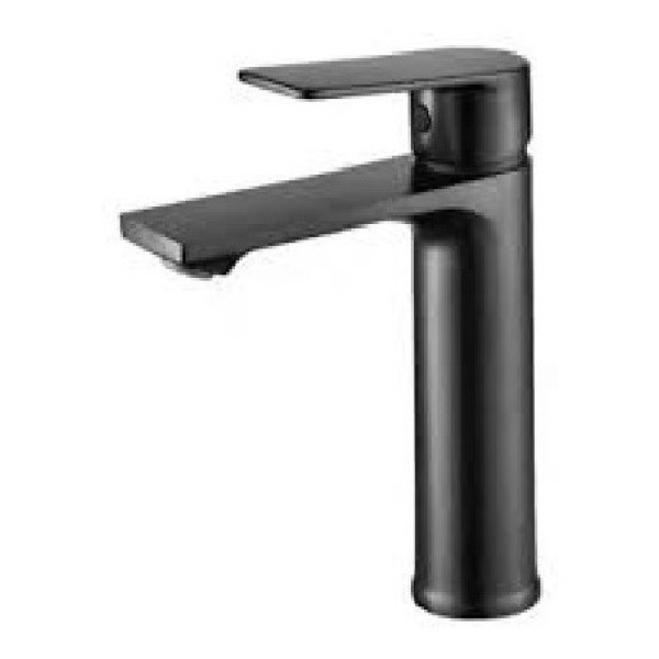 Monocomando Lavatorio Negro Mate Wico 31cm 2 Años Gtia - Imagen 2