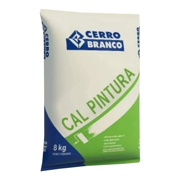 Cal De Pintar Con Fijador 8 Kg Cerro Branco - Imagen 3