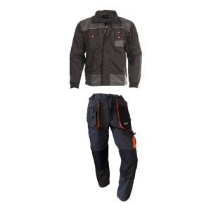 Combo Trabajo Pantalón Y Campera Camisa Reforzado Neo Safety